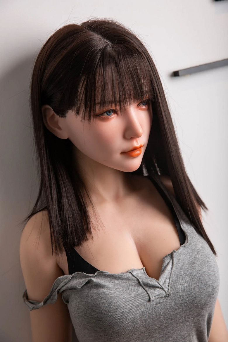 Qitaラブドール通販 エロ巨乳熟女 韓流スタイル 善美 162cm 全身シリコン製 植毛可能 高品質リアルドール 動画あり