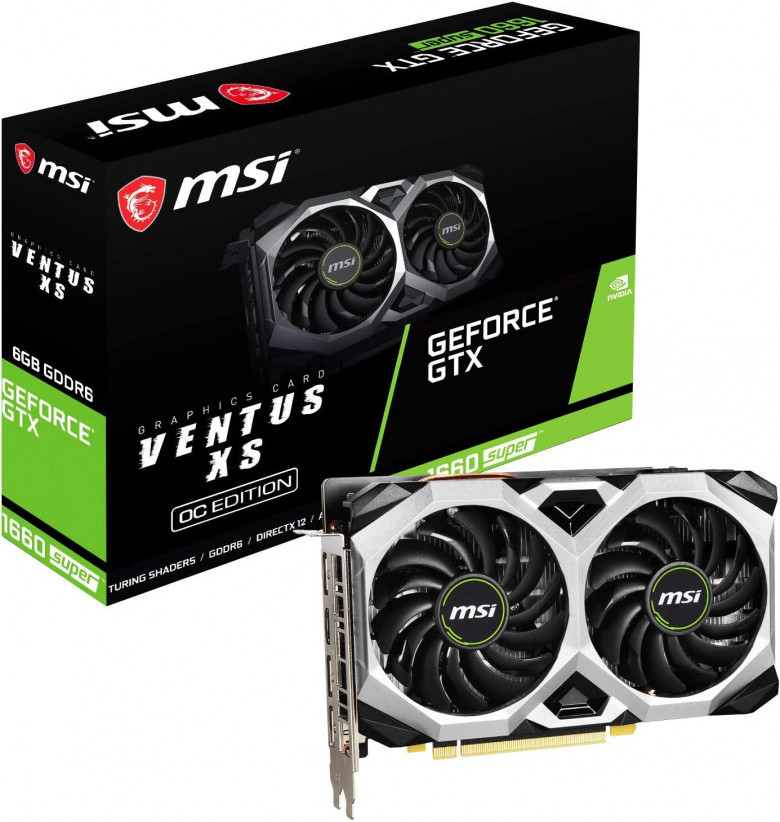 MSI GeForce GTX 1660 SUPER VENTUS XS OC NVIDIA