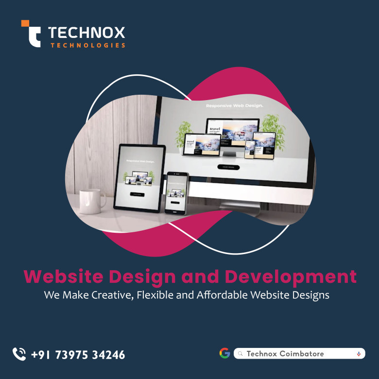 Web Design Companies in Coimbatore - Responsive Designs