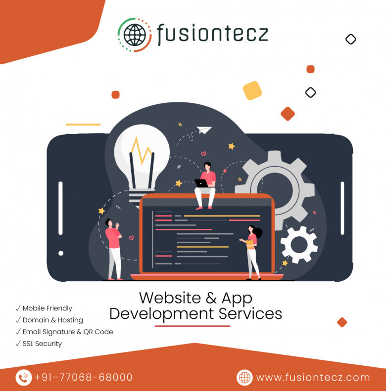 website &amp; app development services
