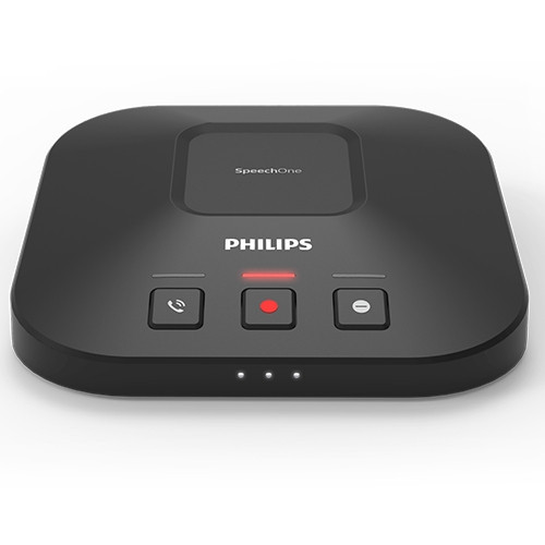 Philips Speech One Mobile Device Dock Station Dictaphone Black
